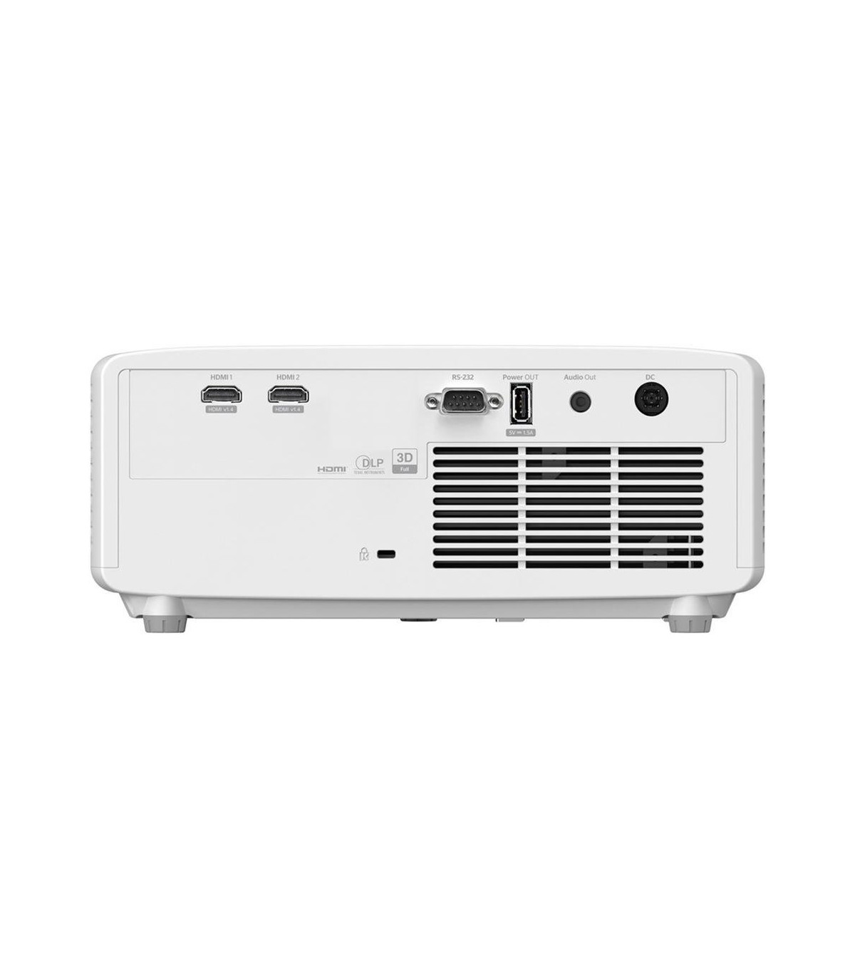 Proyector optoma eco laser zw350e wxga 4000l blanco hdmi vga usb 3d