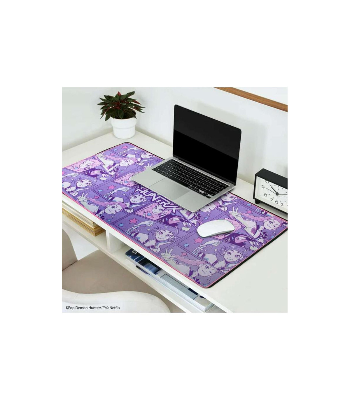 Alfombrilla de escritorio xl kpop demon hunters huntr - x