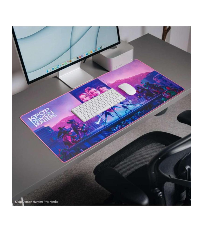 Alfombrilla de escritorio xl kpop demon hunters takedown huntr - x