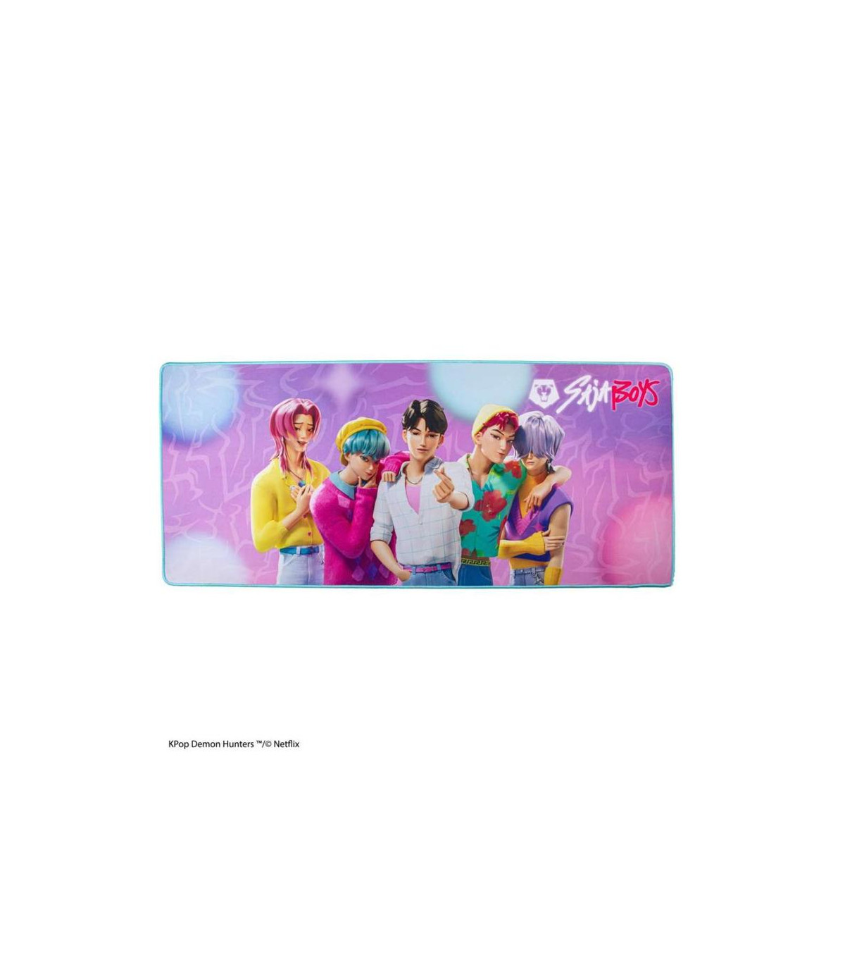 Alfombrilla de escritorio xl kpop demon hunters saja boys