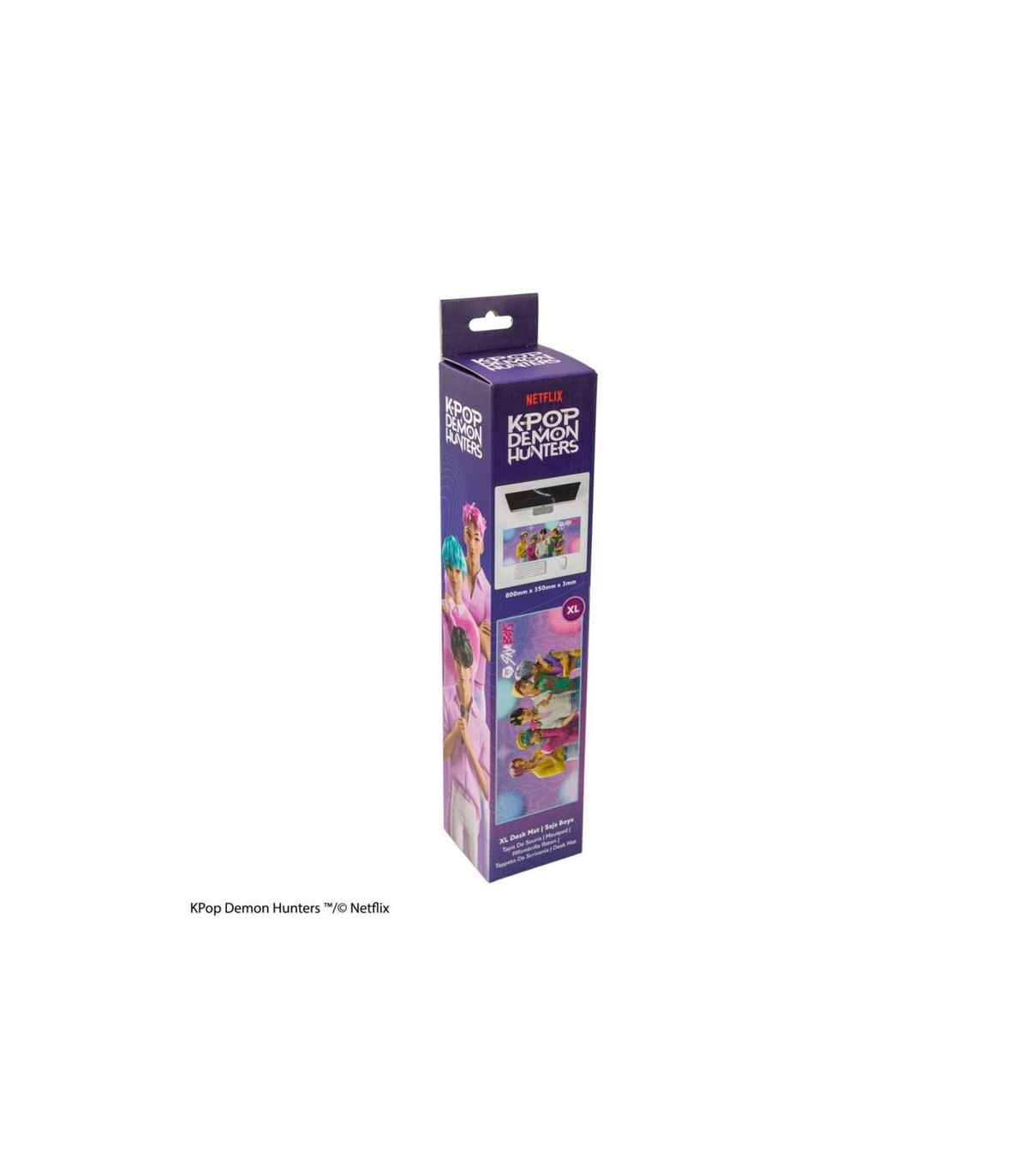 Alfombrilla de escritorio xl kpop demon hunters saja boys