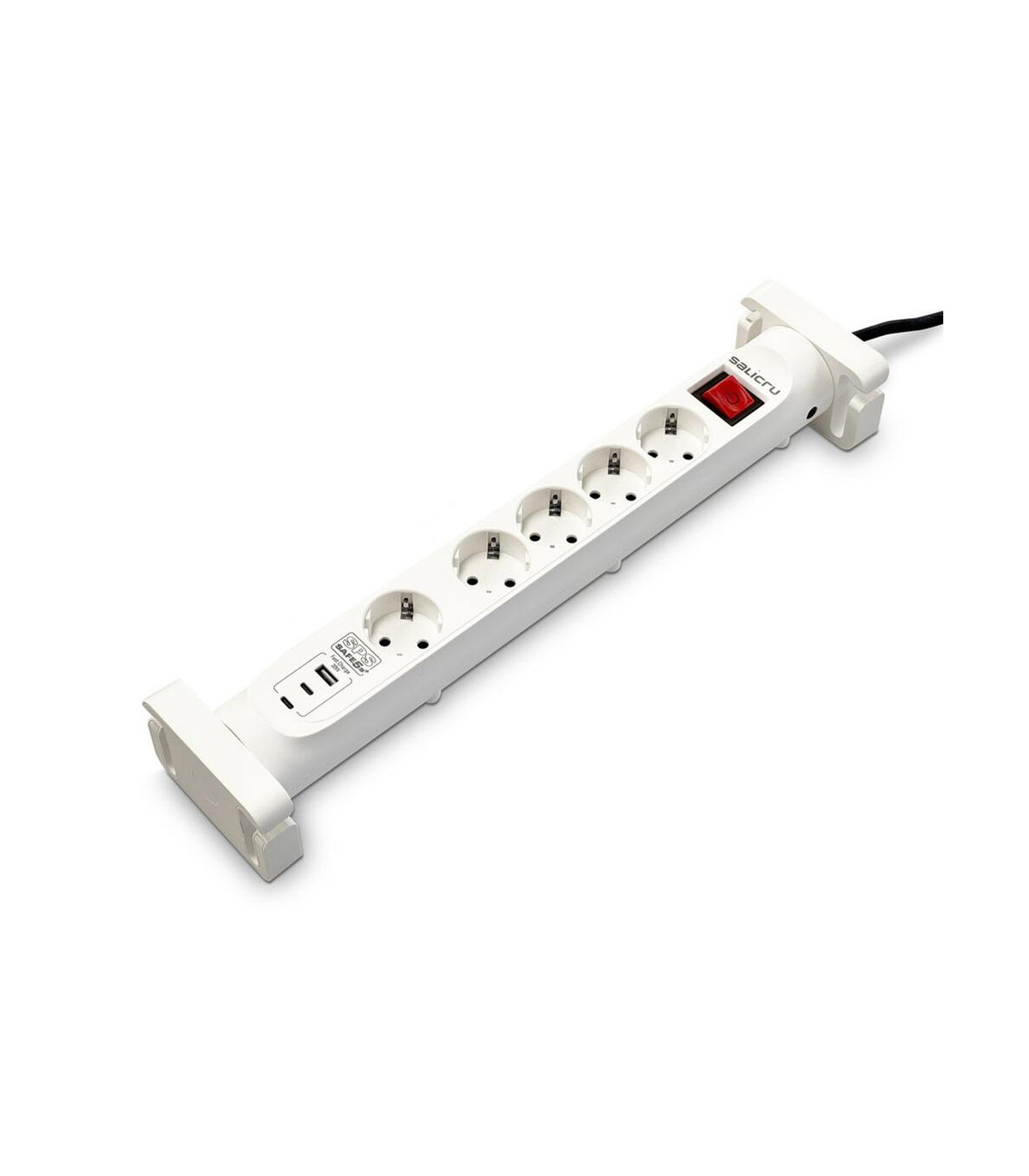 Regleta salicru sps safe 5s+ 5 tomas schuko