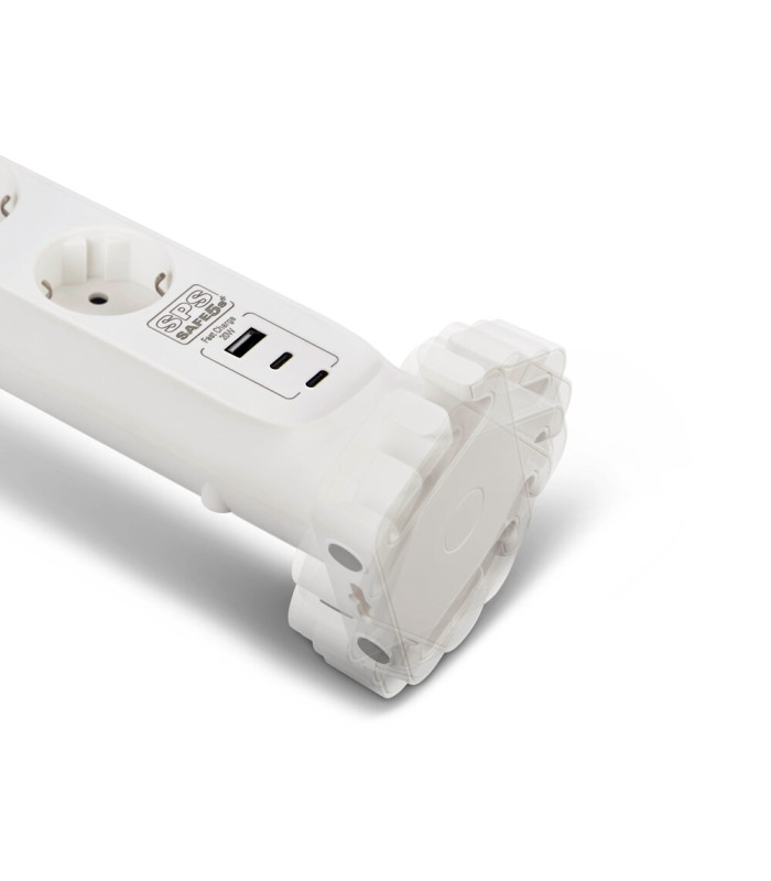 Regleta salicru sps safe 5s+ 5 tomas schuko