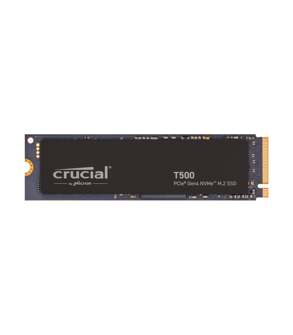 Disco duro interno solido ssd crucial t500  2tb pcie nvme 4.0 x4
