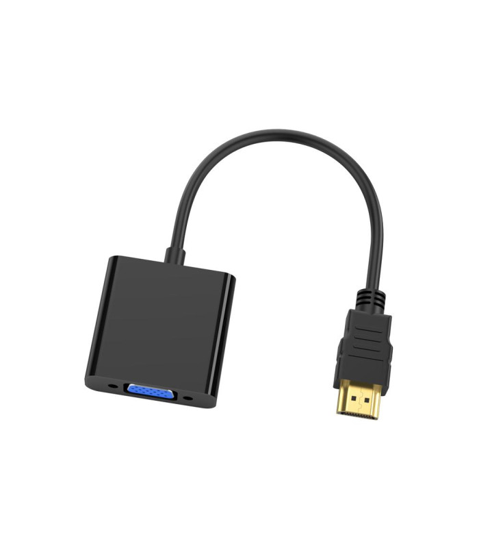 Adaptador hdmi a vga conceptronic 0.25m -  macho - hembra -  negro
