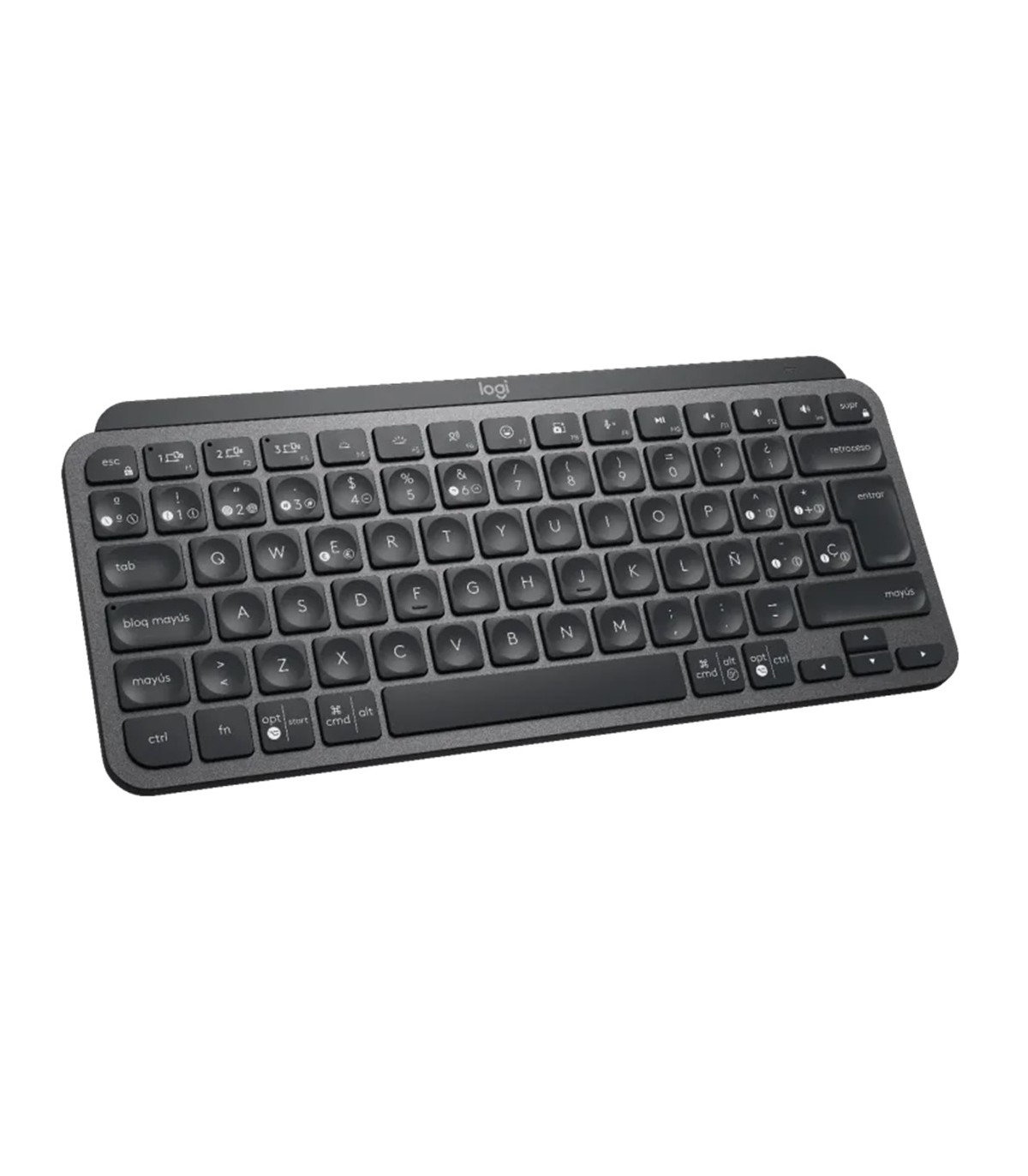 Teclado logitech mx keys mini grafito wireless inalambrico español bateria