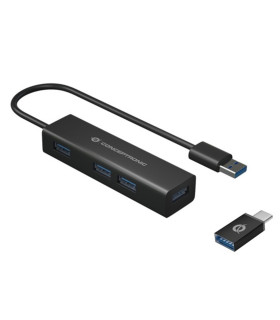 Hub usb 3.0 conceptronic hubbies06b 4 puertos