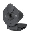 Webcam logitech brio 300 grafito full hd - usb tipo c
