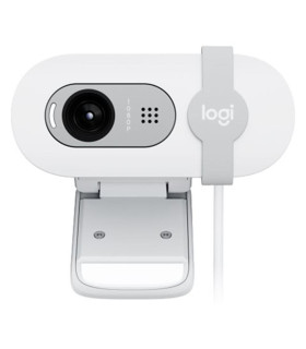 Webcam logitech brio 100 blanco full hd -  usb