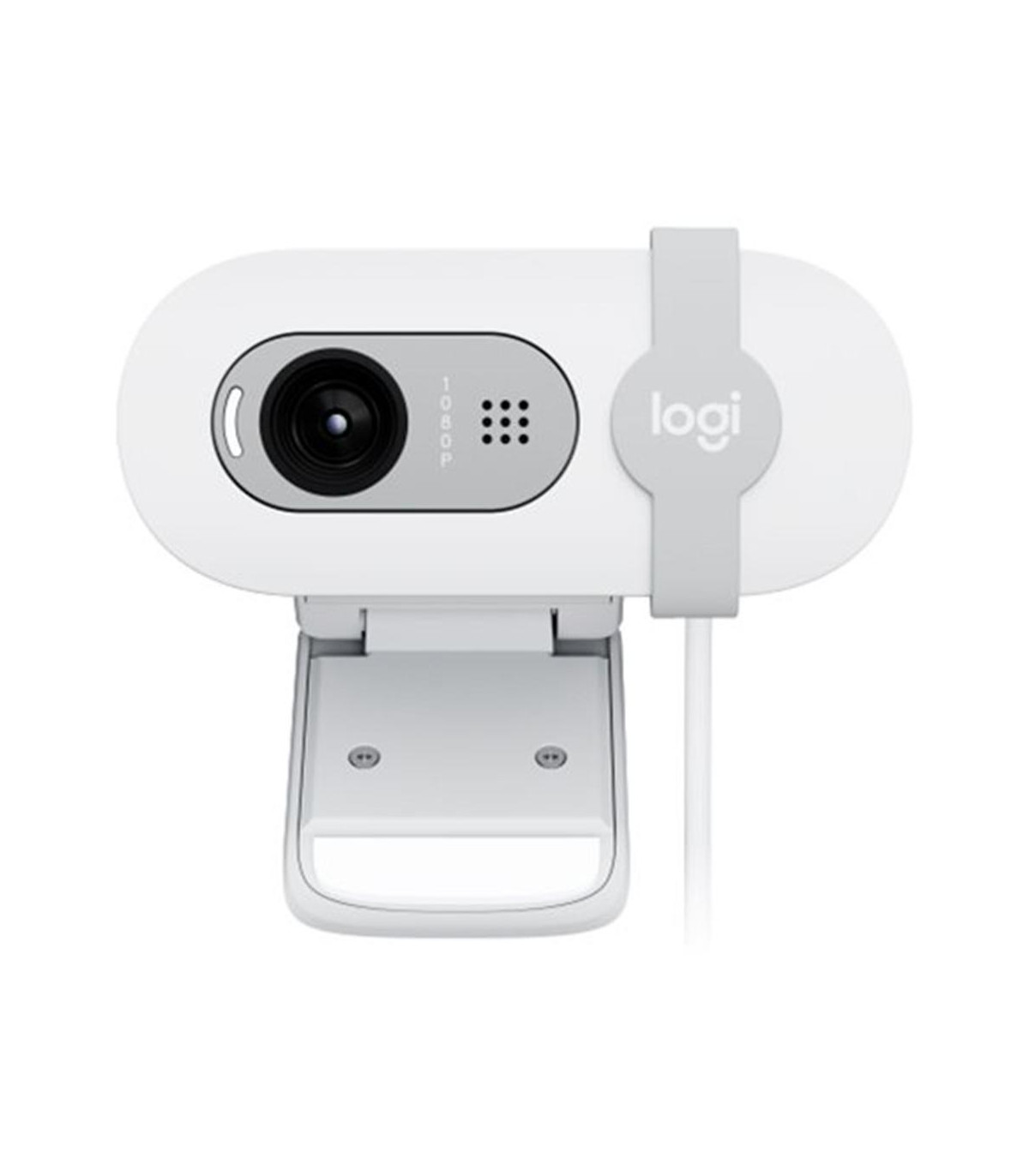 Webcam logitech brio 100 blanco full hd -  usb