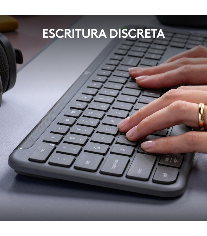 Teclado logitech k950 inalambrico negro
