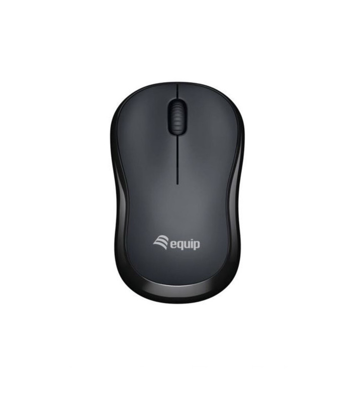 Mouse raton equip comfort wireless inalambrico - 1200dpi - negro