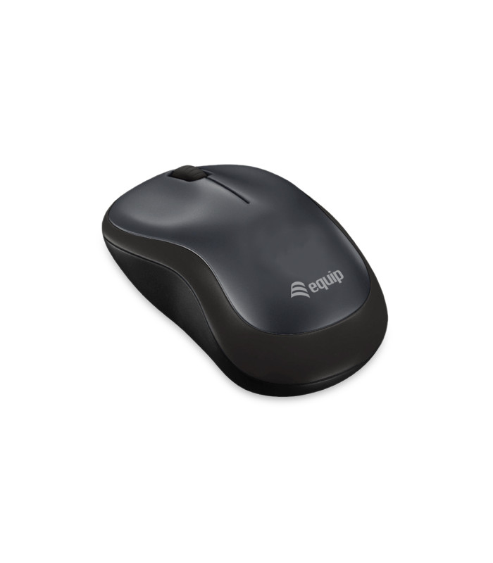 Mouse raton equip comfort wireless inalambrico - 1200dpi - negro