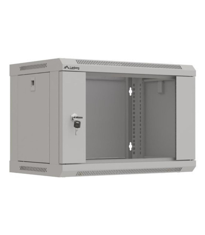 Armario lanberg 19 pulgadas 6u -  540x350 gris