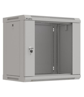 Armario lanberg 19 pulgadas 9u -  540x350 gris