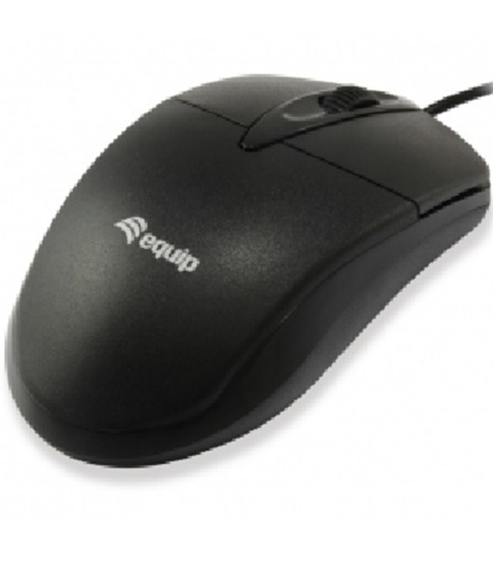 Mouse raton equip life 2 botones optico usb negro 1000dpi