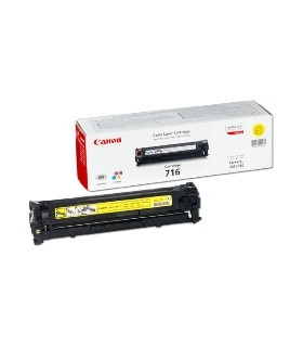 Toner canon 716 amarillo 1500 páginas lbp5050 -  5050n