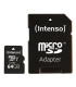 Tarjeta memoria micro sd intenso 64gb uhs - i cl10 + adaptador sd