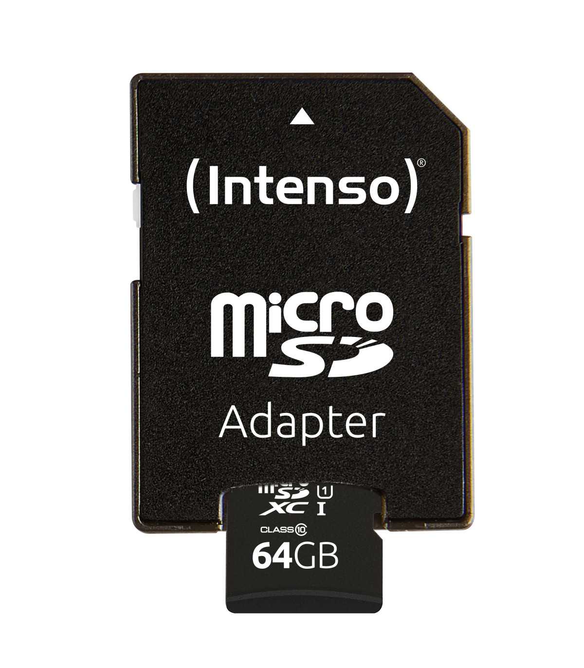 Tarjeta memoria micro sd intenso 64gb uhs - i cl10 + adaptador sd