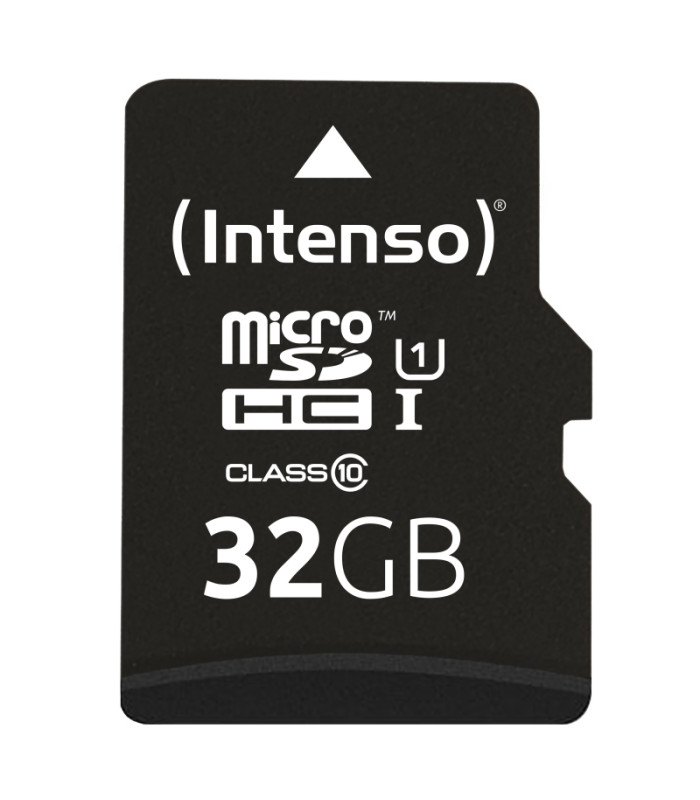 Tarjeta memoria micro sd intenso 32gb uhs - i cl10 + adaptador sd