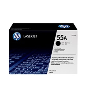 Toner hp 55a ce255a negro 6000 paginas ce526a -  ce528a