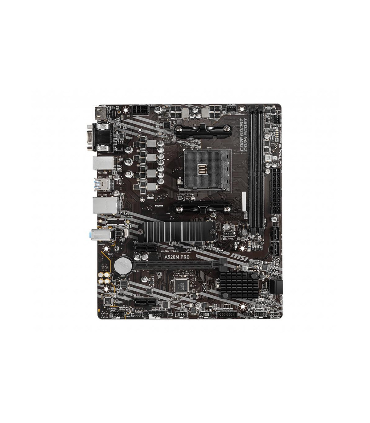 Placa base msi am4 a520m pro m - atx