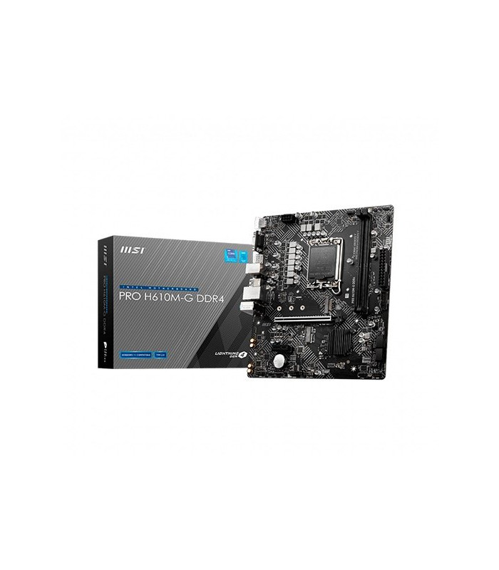 Placa base msi 1700 h610m - g ddr4 m - atx