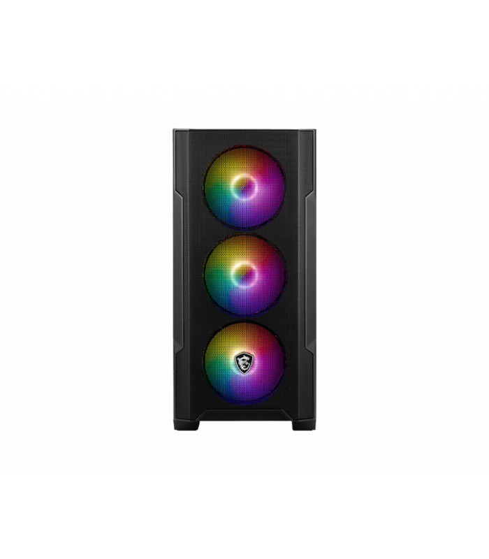 Caja ordenador gaming msi mag forge m100a m - atx 4 x 120mm 1 x usb 3.2 2 x usb 2.0 rgb