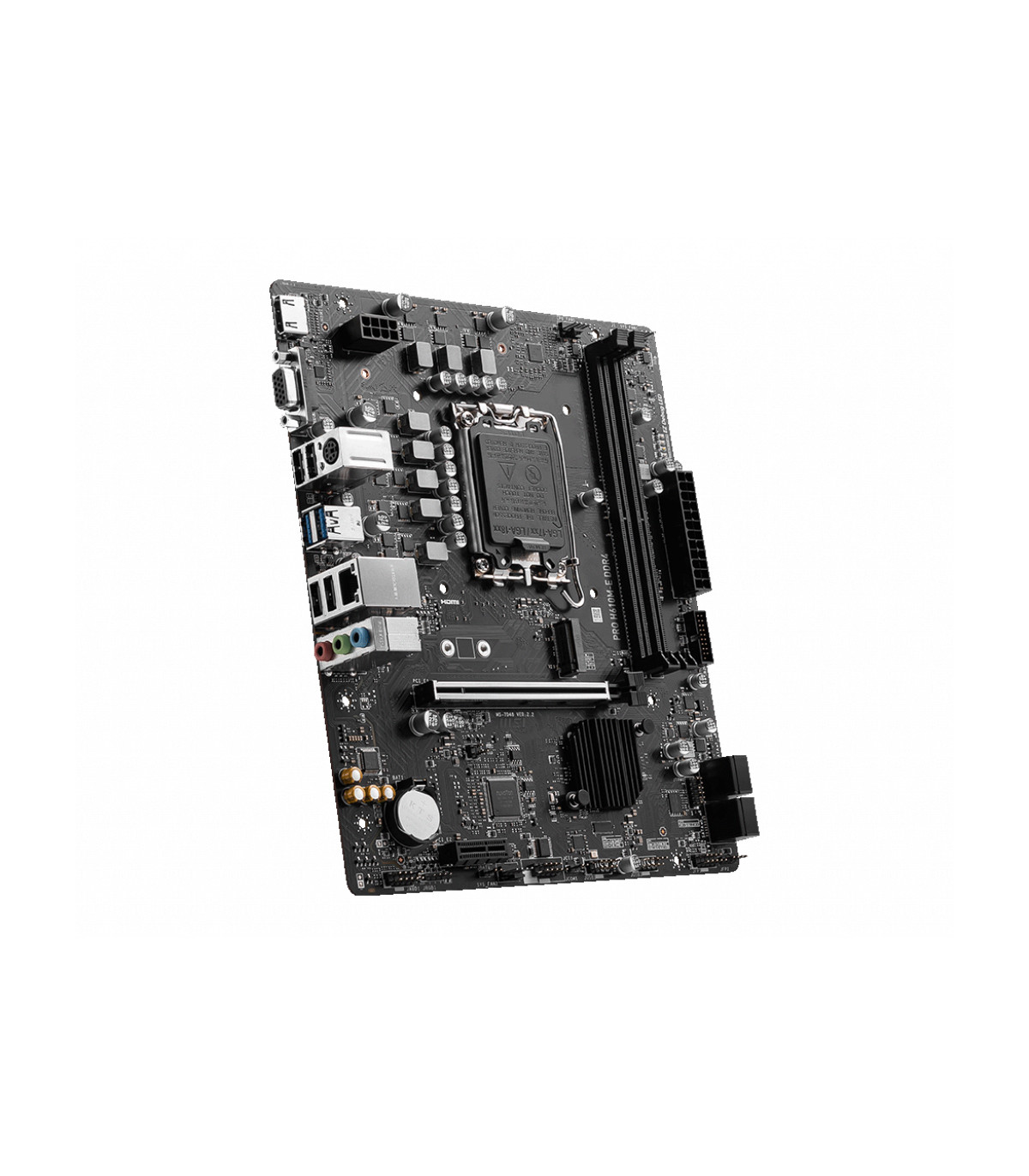 Placa base msi 1700 pro h610m - e ddr4 atx -  2x ddr4 -  4x sata3 -  2x usb 3.2 -  4x usb 2.0 911 - 7d48 - 007