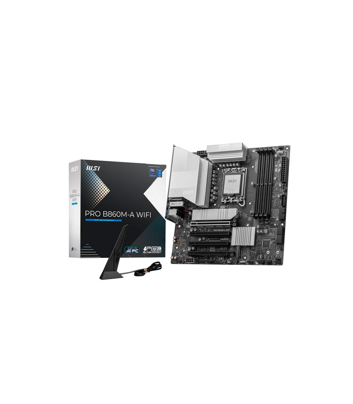 Placa base msi pro b860m - a lga 1851 wifi atx 4xddr5