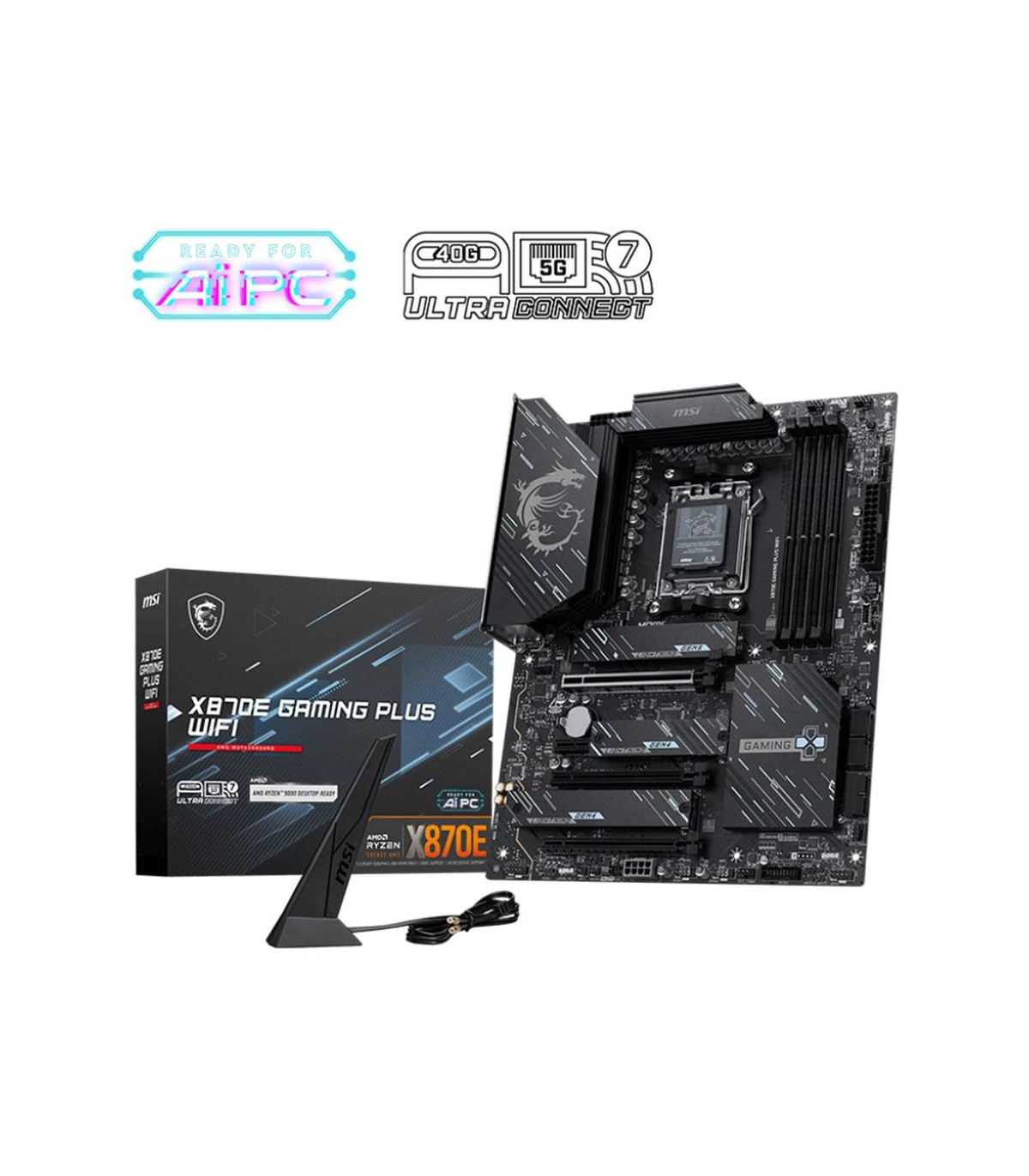 Placa base msi mpg x870e gaming plus wifi atx am5 4xddr5