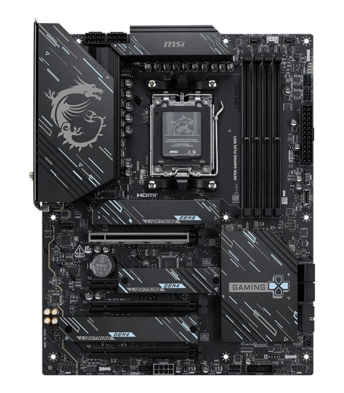 Placa base msi mpg x870e gaming plus wifi atx am5 4xddr5