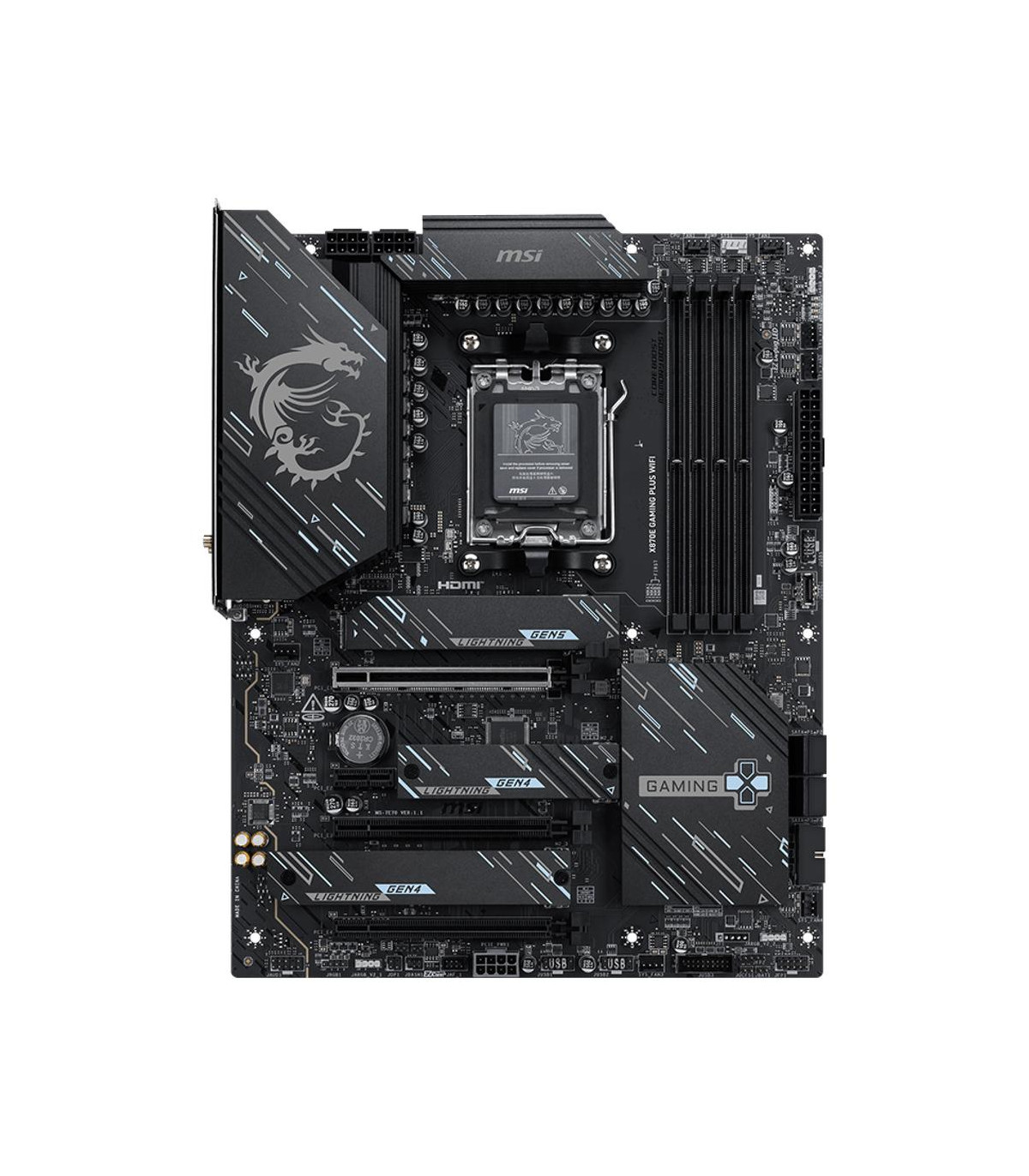 Placa base msi mpg x870e gaming plus wifi atx am5 4xddr5