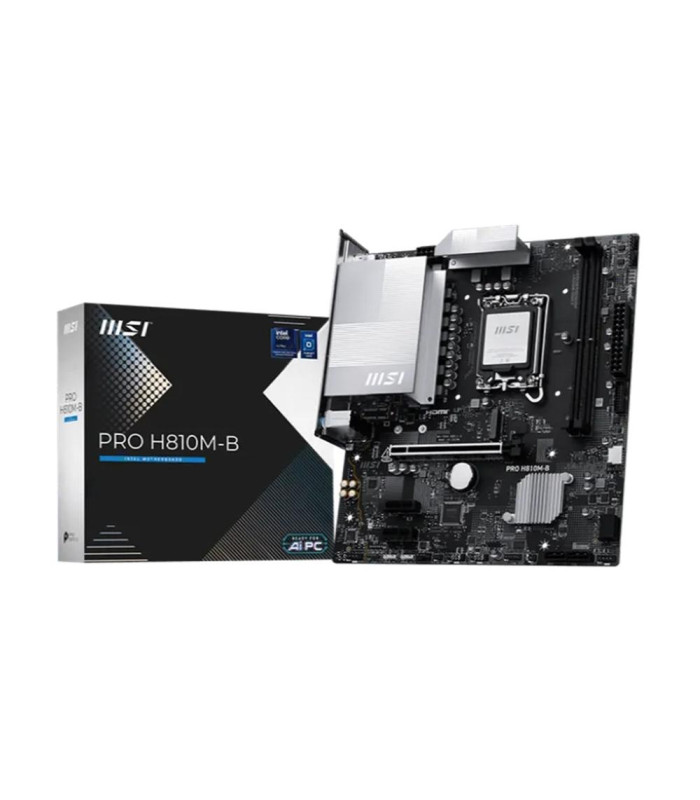 Placa base msi pro pro h810m - b matx