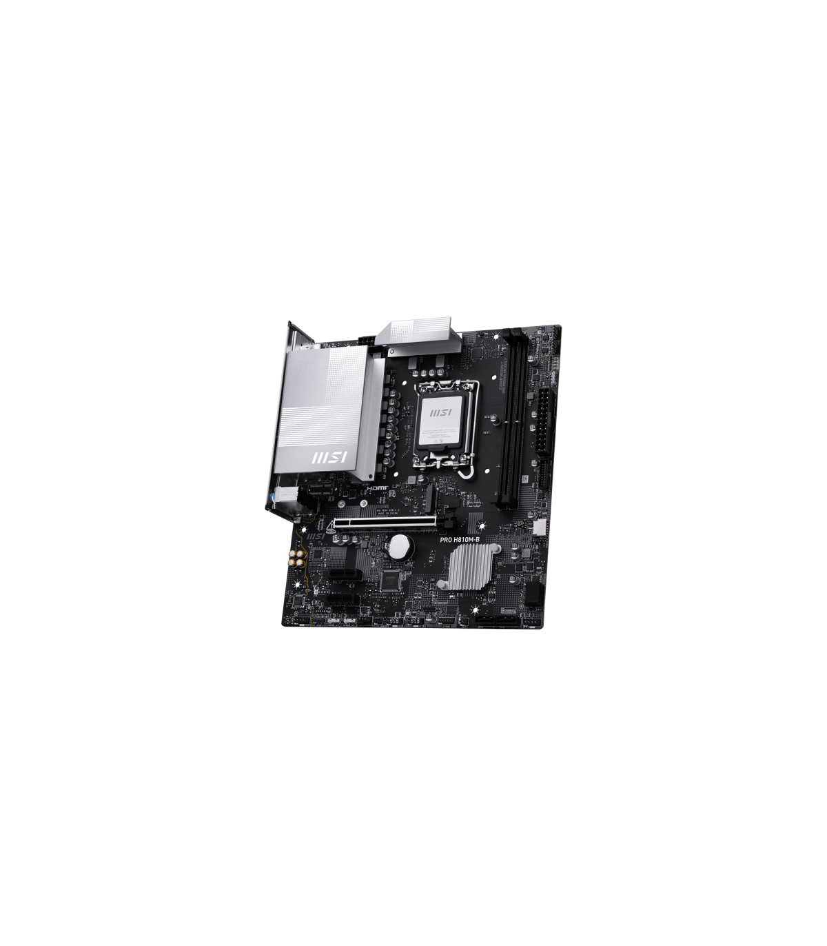 Placa base msi pro pro h810m - b matx