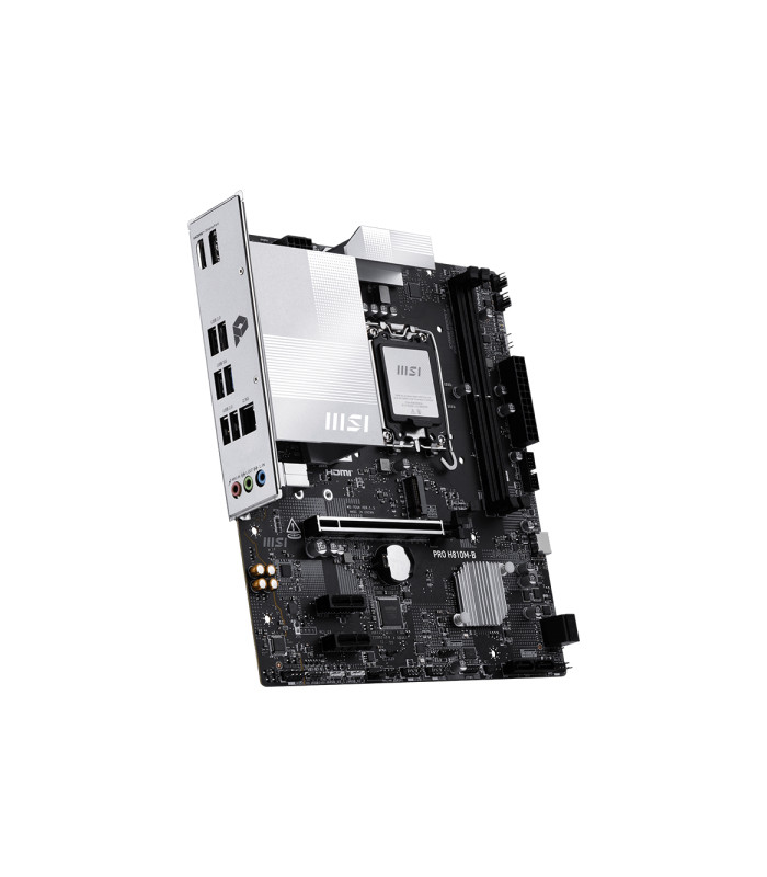 Placa base msi pro pro h810m - b matx