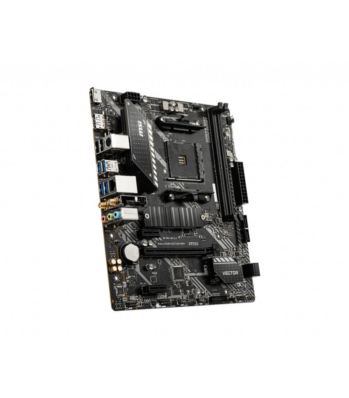 Placa base msi a520m vector wifi am4 matx 2xddr4