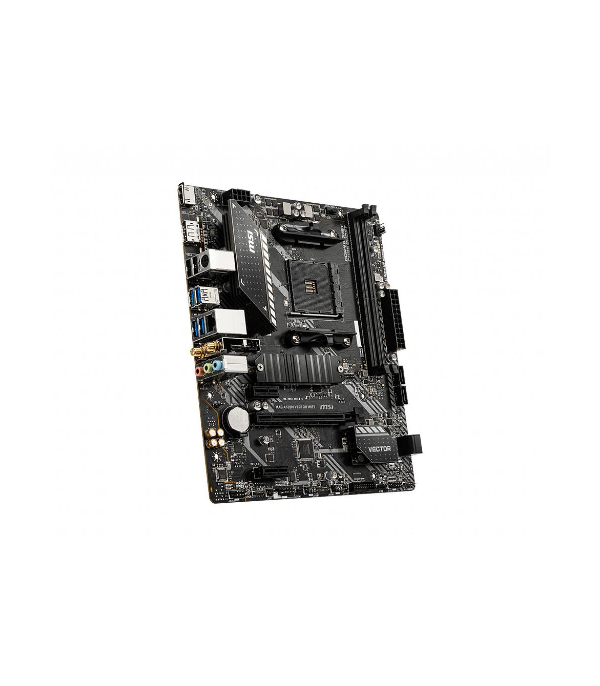 Placa base msi a520m vector wifi am4 matx 2xddr4
