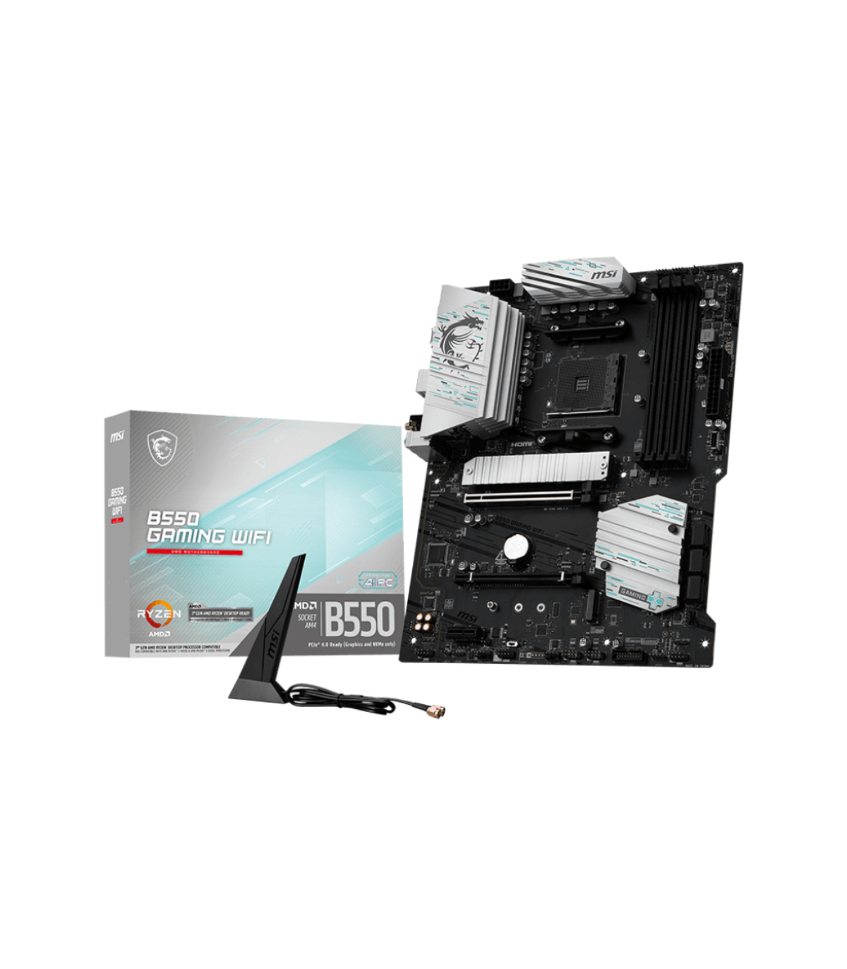 Placa base msi b550 gaming wifi am4 atx 4xddr4