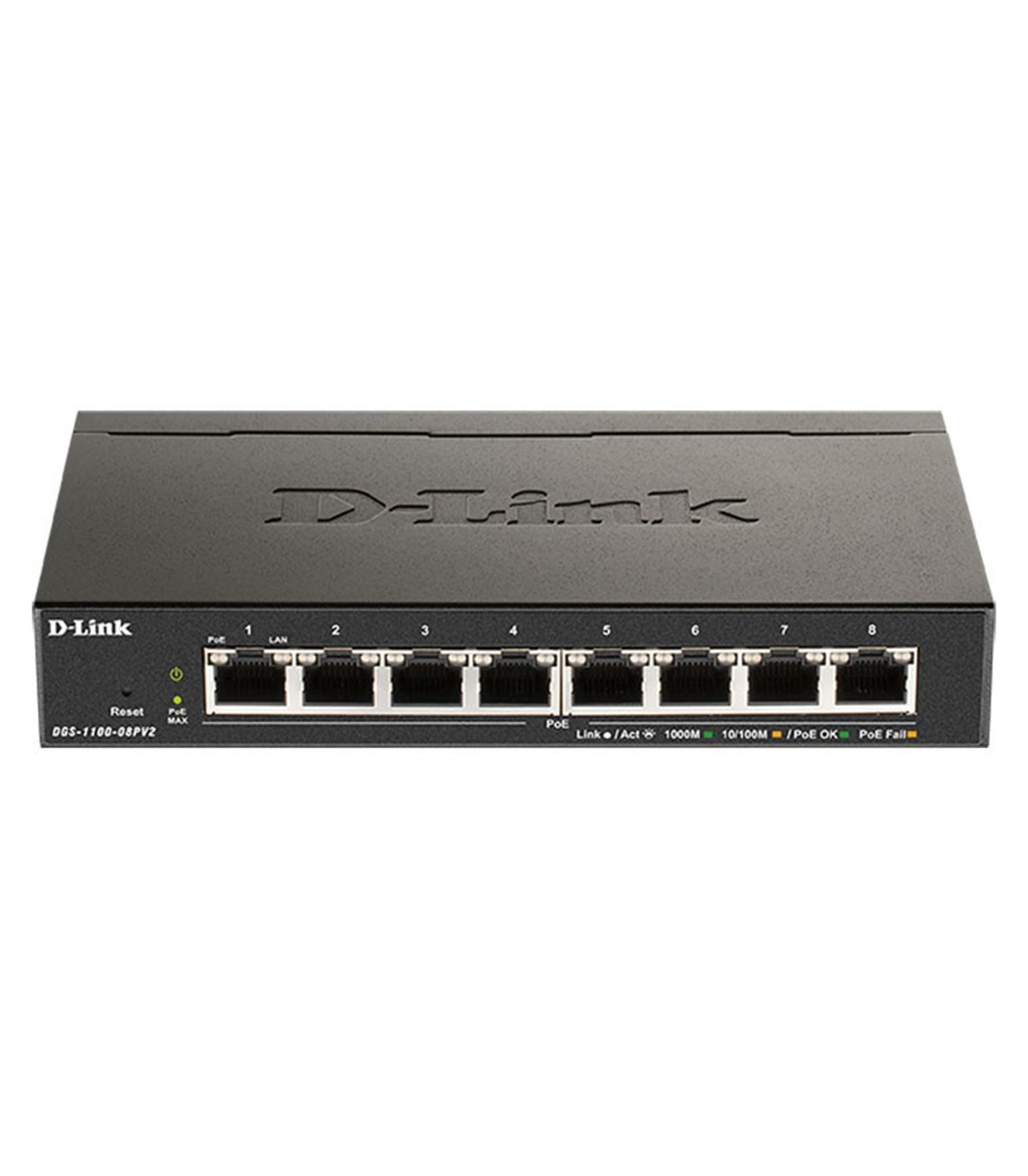 Switch d - link 8 puertos gestionable easysmart poe 64w