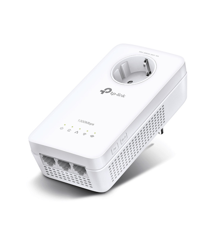 Adaptador wifi powerline ac tp - link tl - wpa8631p gigabit av1300