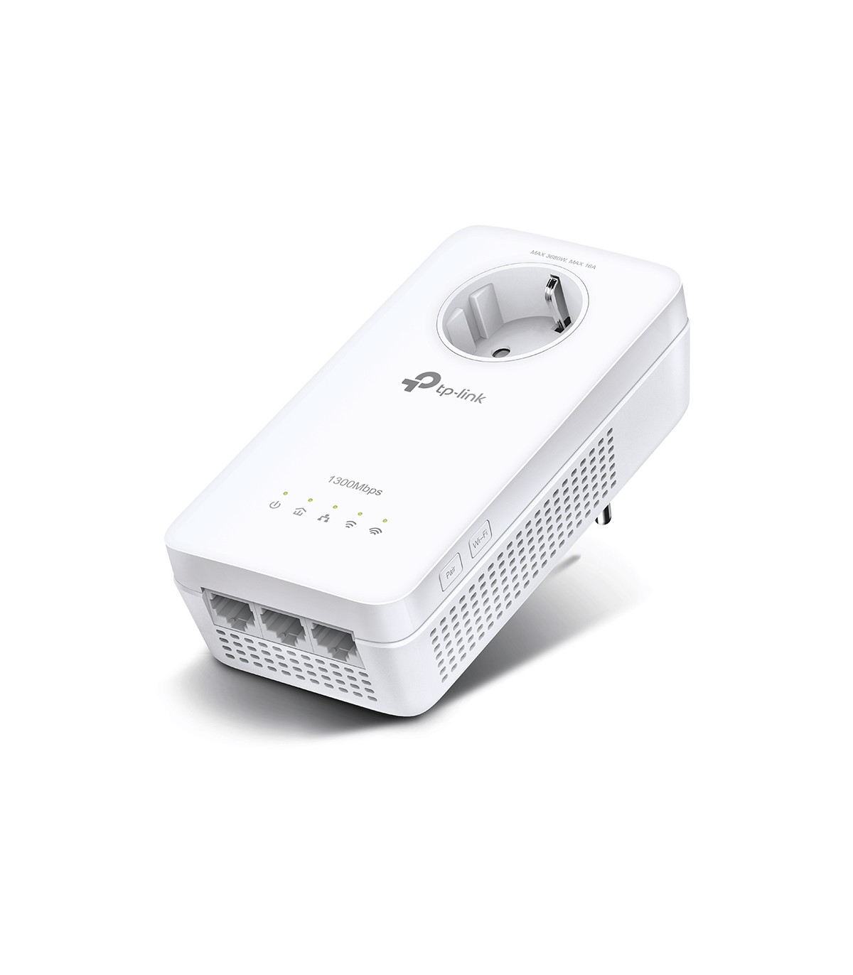 Adaptador wifi powerline ac tp - link tl - wpa8631p gigabit av1300