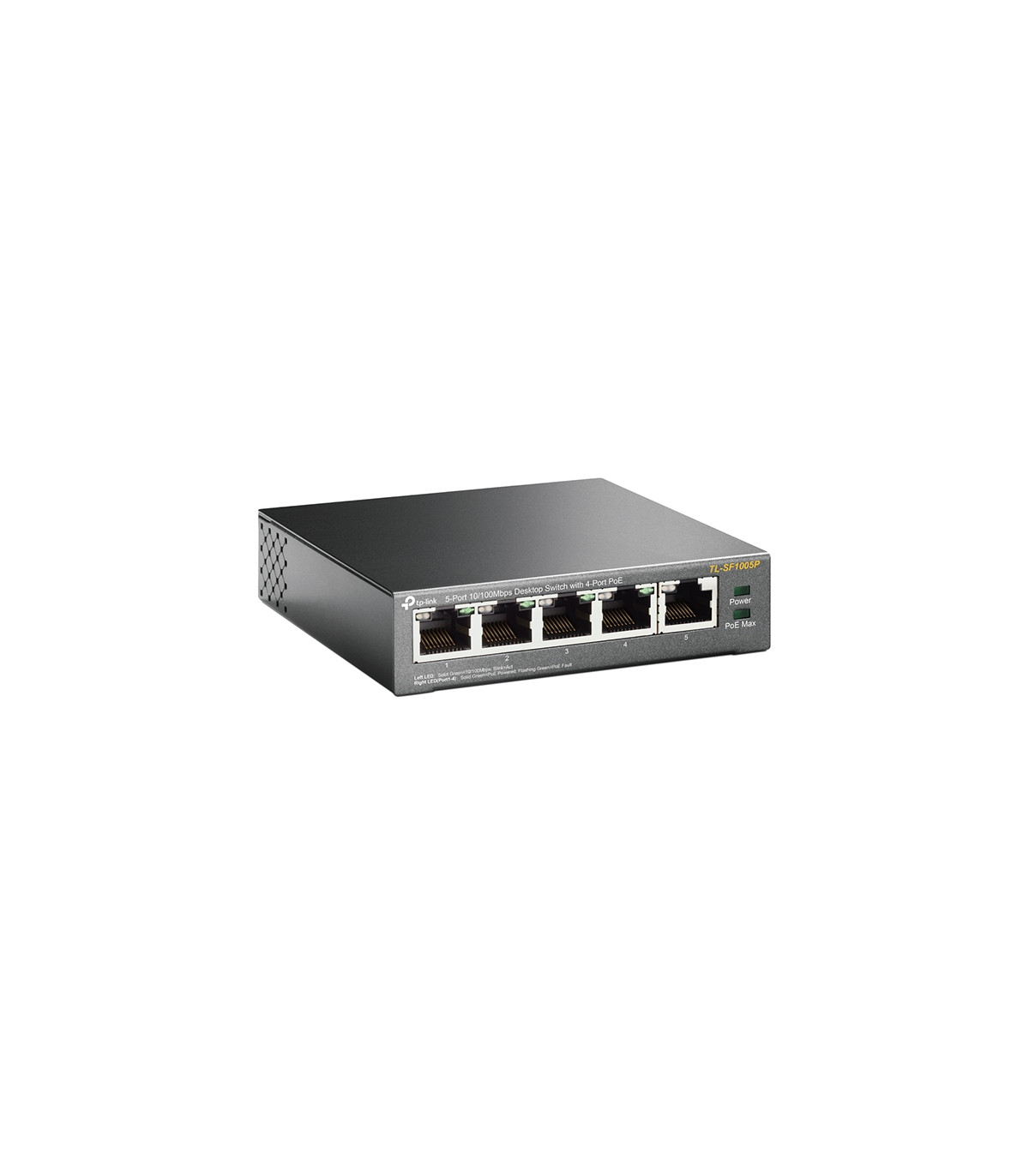 Switch 5 puertos tp - link tl - sf1005p 10 - 100 4 puertos poe
