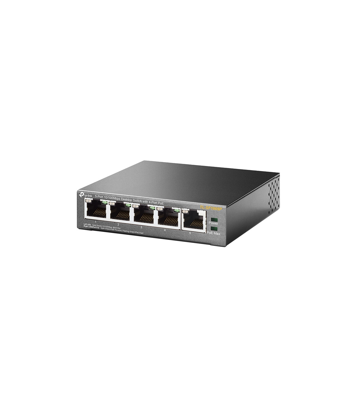 Switch 5 puertos tp - link tl - sf1005p 10 - 100 4 puertos poe