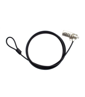 Cable seguridad para portatil nilox combinacion 4 digitos 1.5m