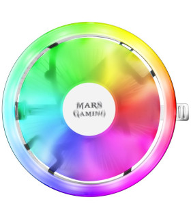 Ventilador disipador cpu mars gaming mcpu120 120mm rgb