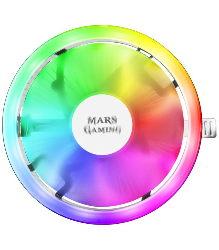 Ventilador disipador cpu mars gaming mcpu120 120mm rgb