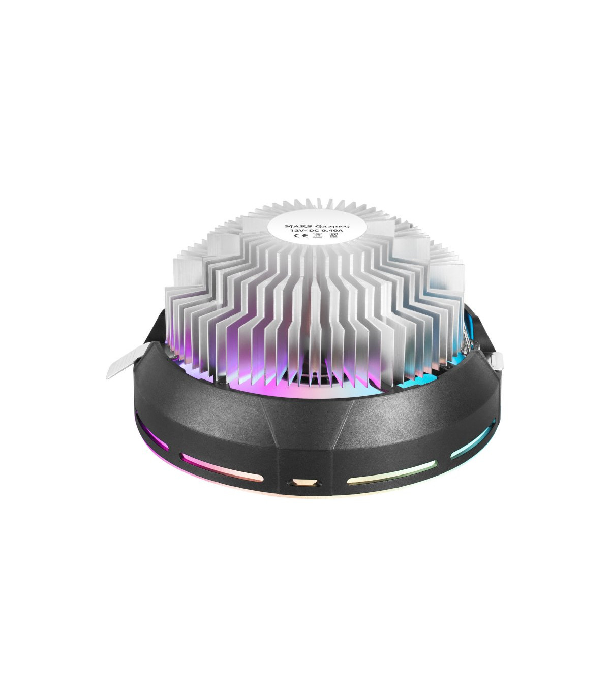 Ventilador disipador cpu mars gaming mcpu120 120mm rgb