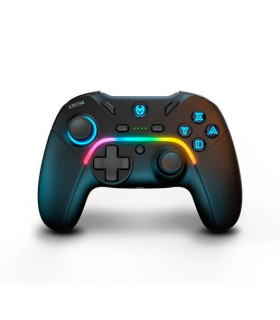 Mando gamepad krom gamming kayros argb - pc - switch - android - ios