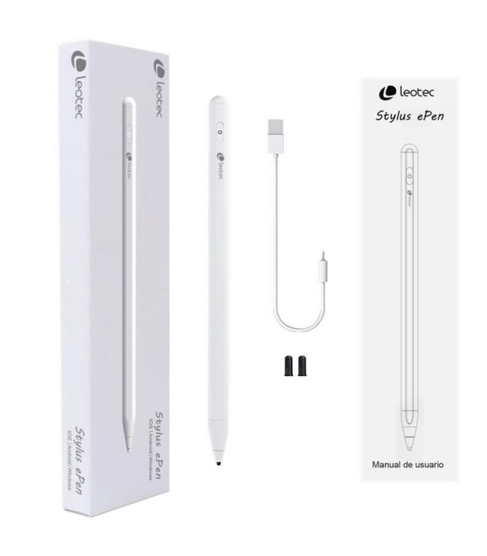Lapiz digital leotec lestp01w stylus epen android - ios - windows blanco